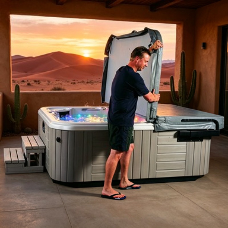 Home Bathroom Jacuzzi - 4 Person Outdoor Whirlpool Spa Hot