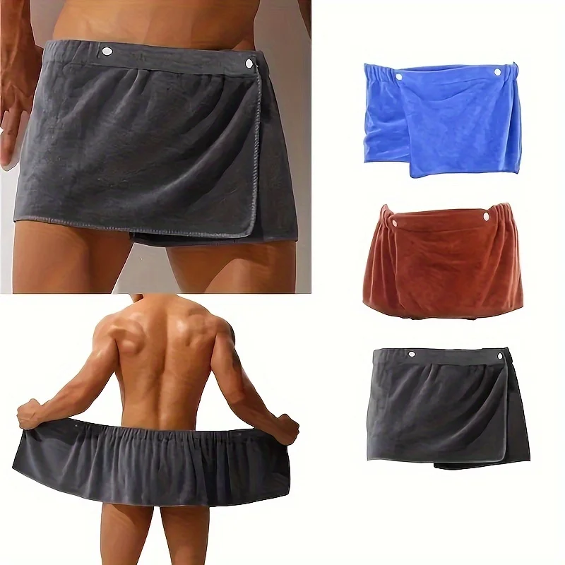 Home Bathroom Accessories - 1PC New Fashion Man Towel Wearable