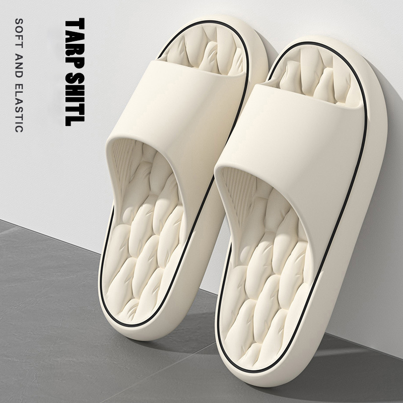 Home Outside Bathroom - Slippers with a feeling of stepping