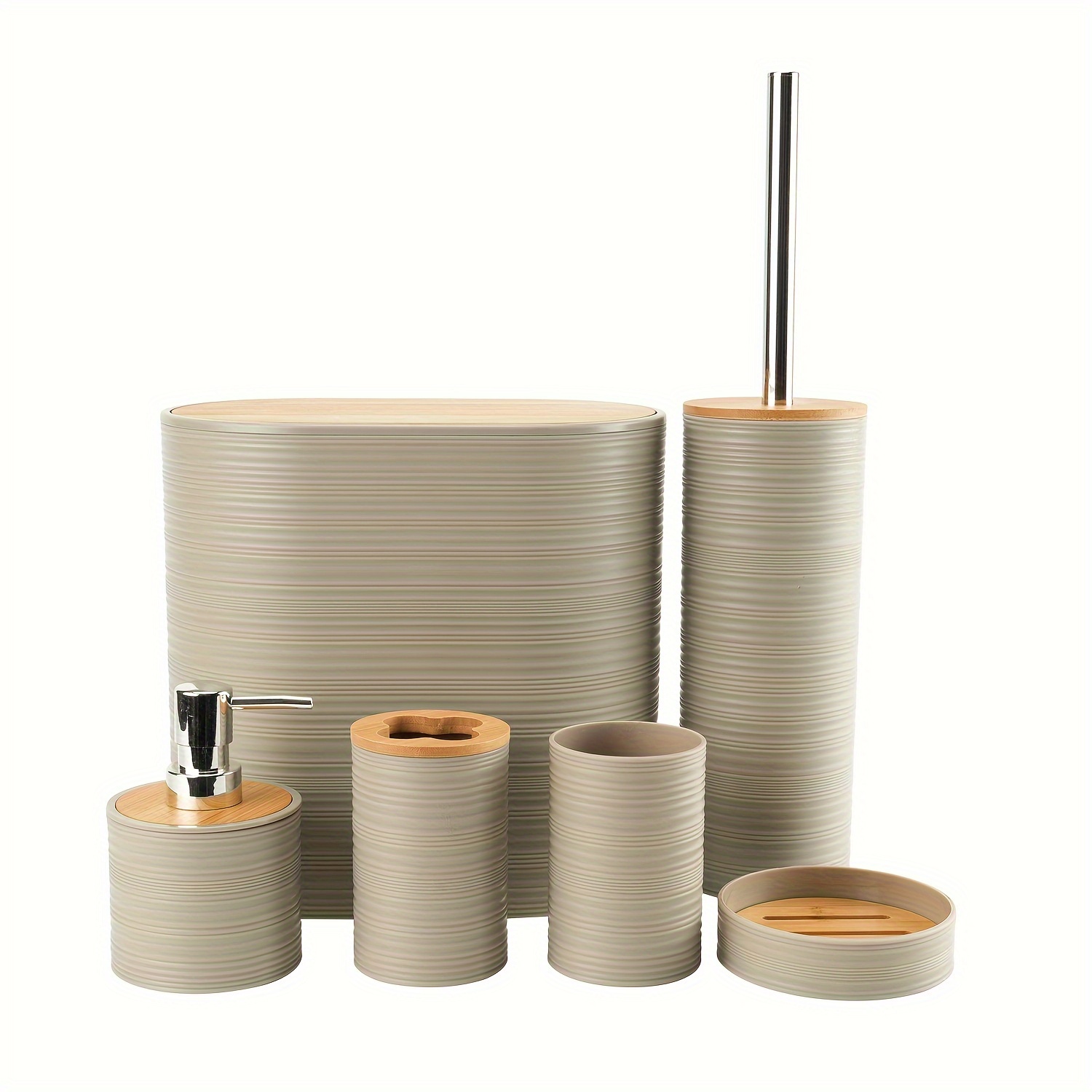 Zara Home Bathroom Set - 6pcs/set Bathroom Accessories Set Housewarming Gift