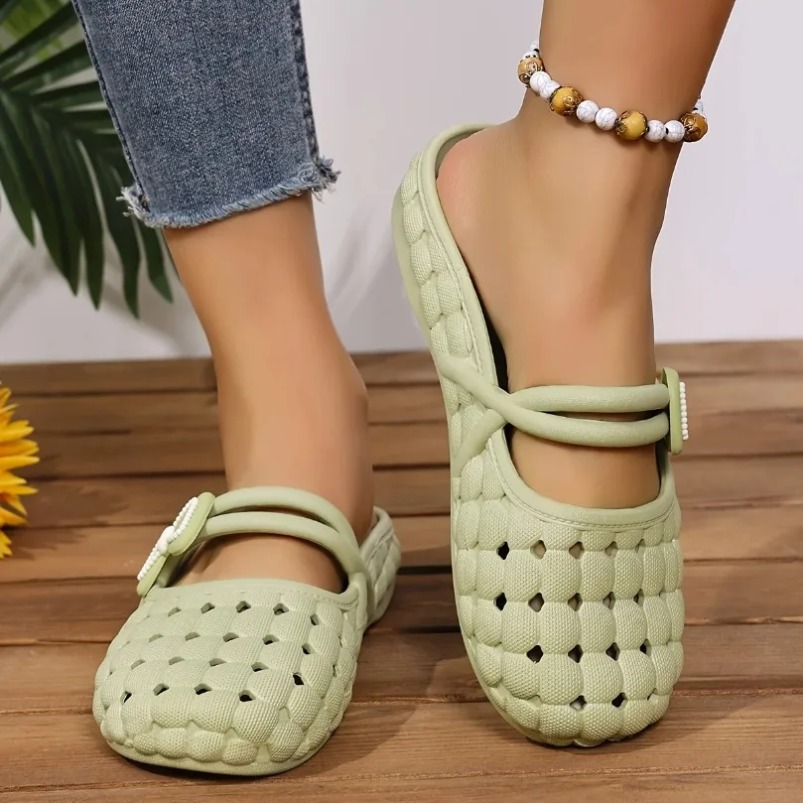 Woven Home Slippers Woman Clou - Home Outside Bathroom ulasan dan harga