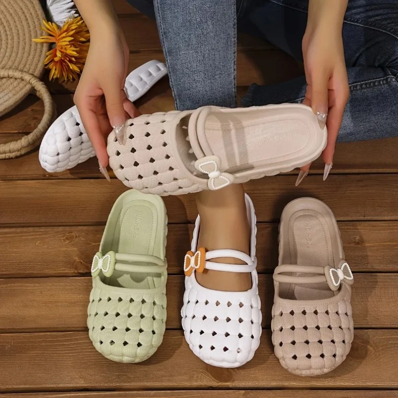 Woven Home Slippers Woman Clou - Home Outside Bathroom ulasan dan harga
