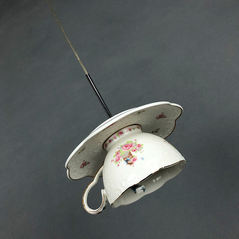 Flower Coffee Cup Pendant Ligh - Home Of The Year Bathroom ulasan dan harga