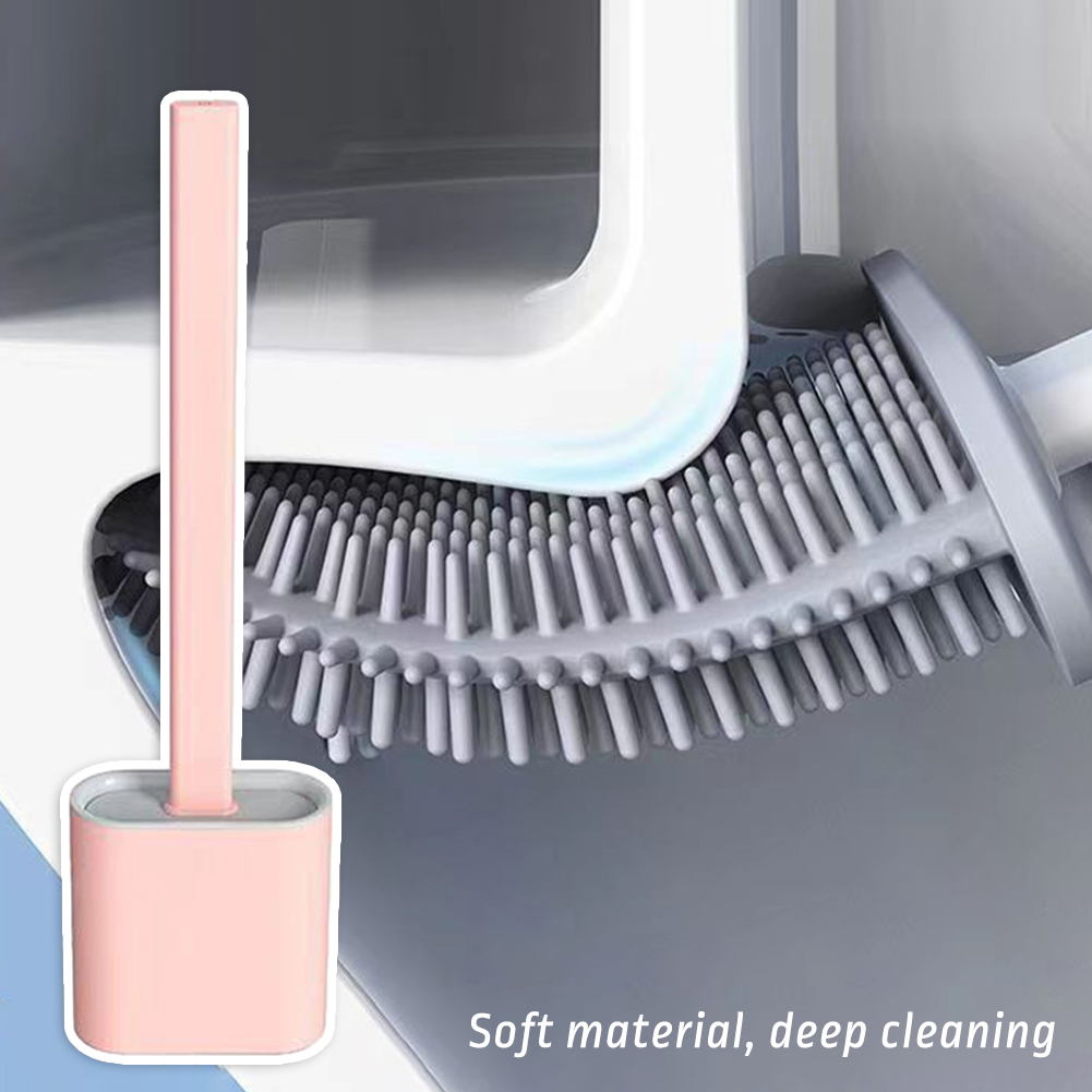 Flexible Toilet Brush Cleaner  - Toilet Brush Holder ulasan dan harga