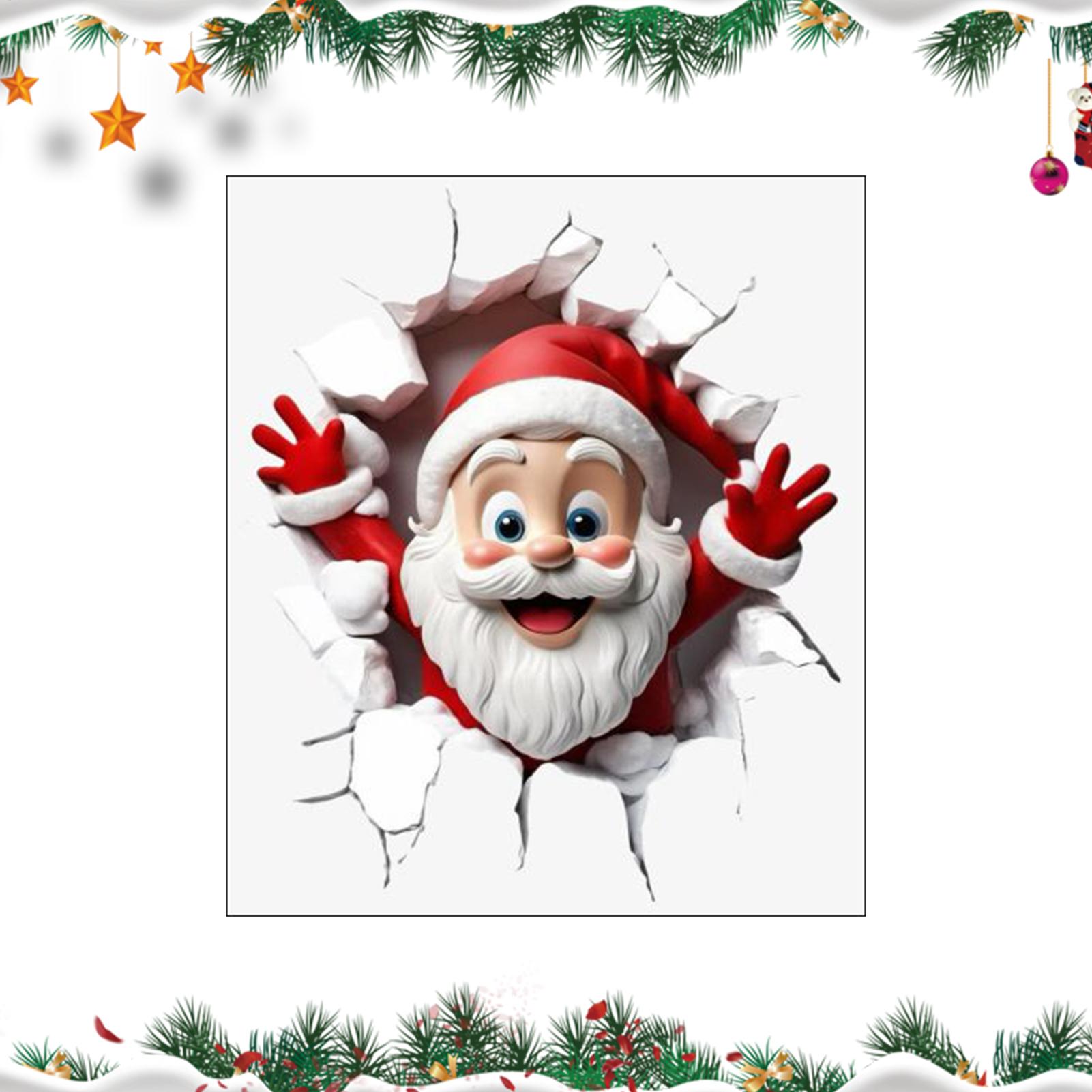 Christmas Toilet Seat Sticker  - Home Bathroom Break ulasan dan harga