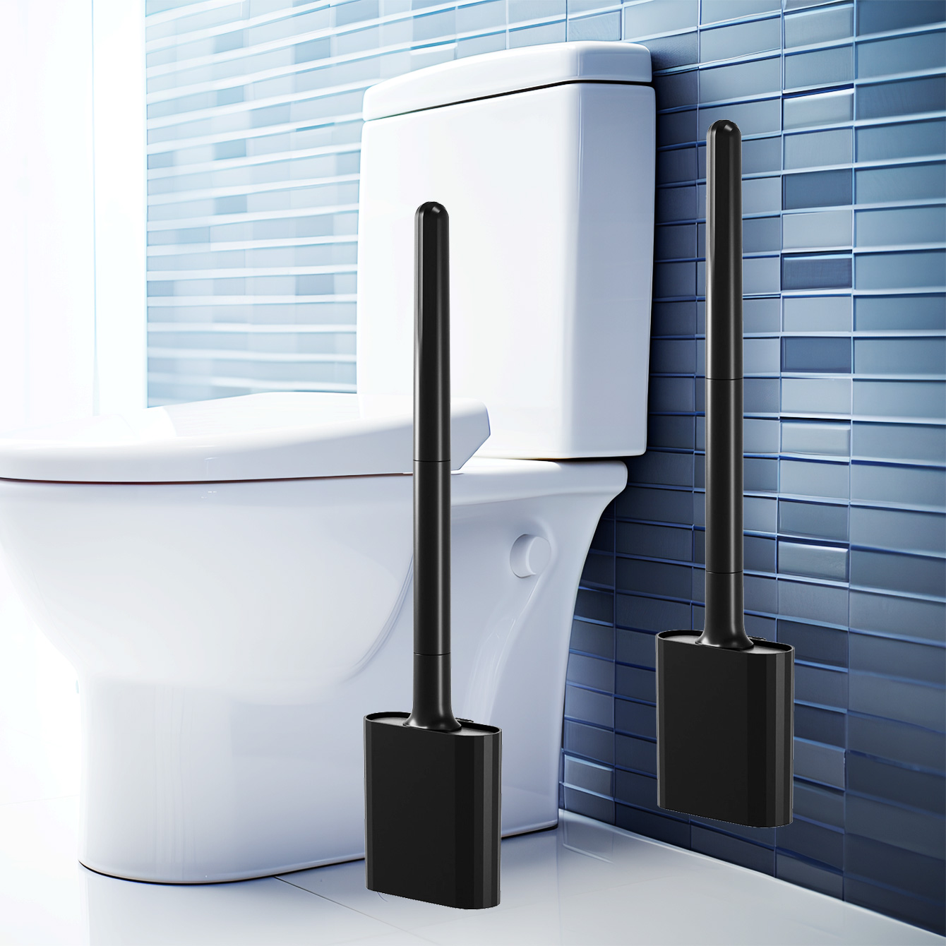 1 mini Silicone Toilet Brush S - Toilet Brush Holder ulasan dan harga