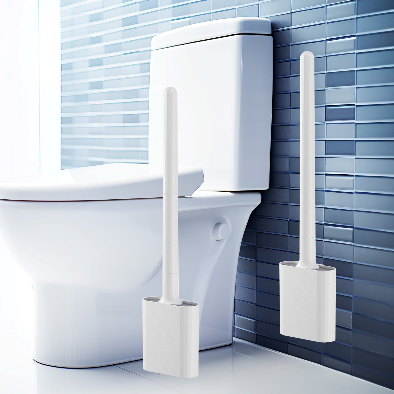 1 mini Silicone Toilet Brush S - Toilet Brush Holder ulasan dan harga