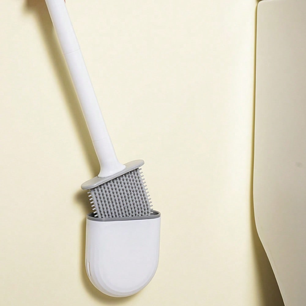 Hanging Silicone Toilet Brush  - Toilet Brush Holder ulasan dan harga