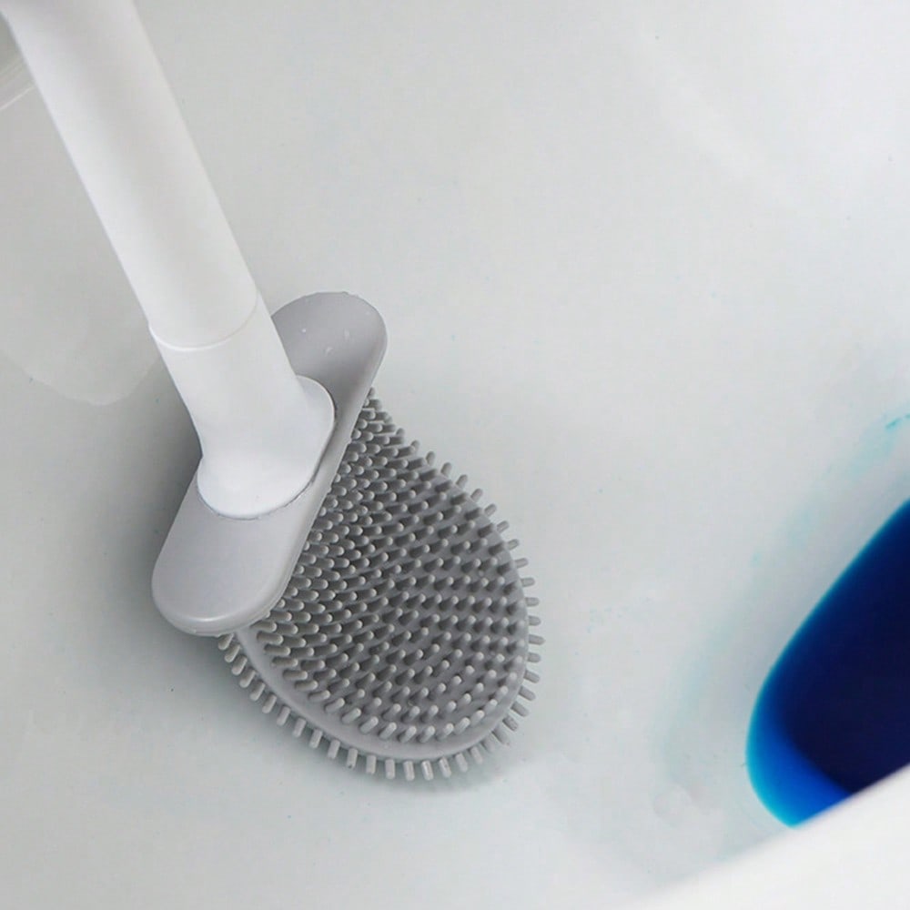 Hanging Silicone Toilet Brush  - Toilet Brush Holder ulasan dan harga