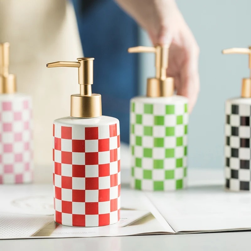 Creative Ceramic Soap Dispense - Home Bathroom Pressure Pump ulasan dan harga