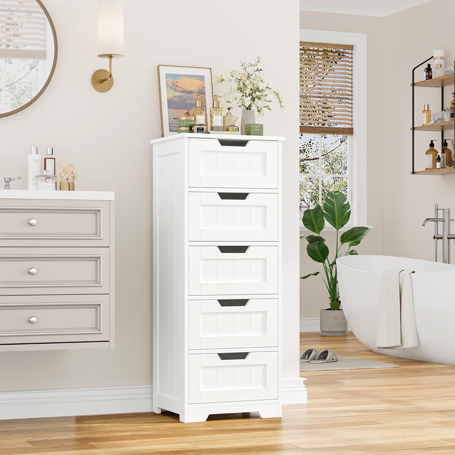 Freestanding Bathroom Storage  - Home Bathroom Organizer ulasan dan harga