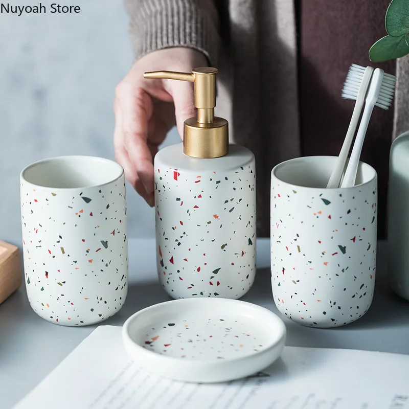 European Bathroom Decoration S - Zara Home Bathroom Set ulasan dan harga