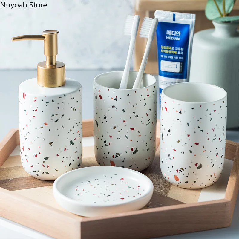 European Bathroom Decoration S - Zara Home Bathroom Set ulasan dan harga