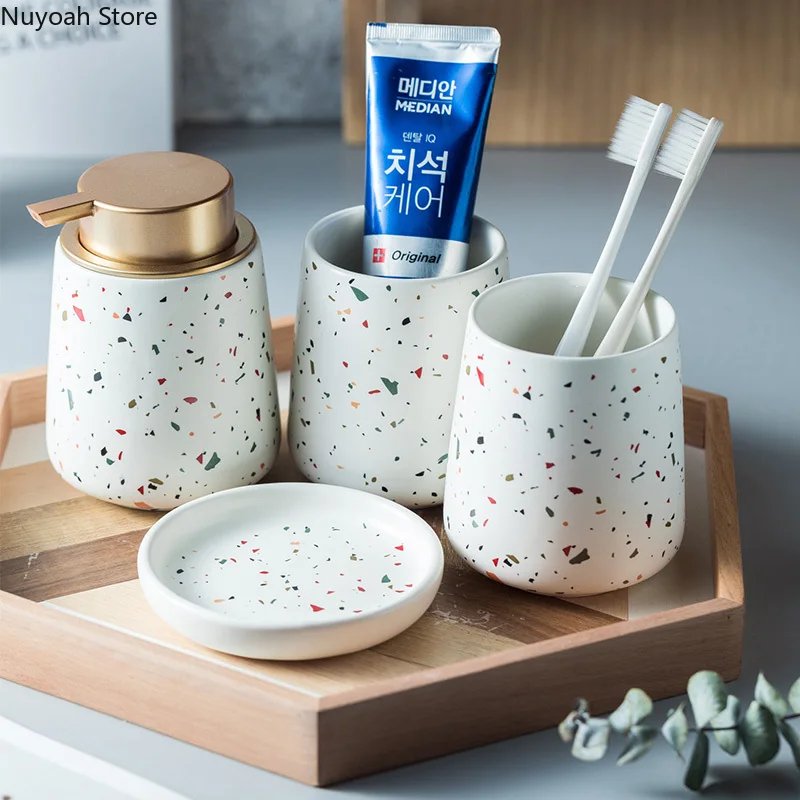 European Bathroom Decoration S - Zara Home Bathroom Set ulasan dan harga