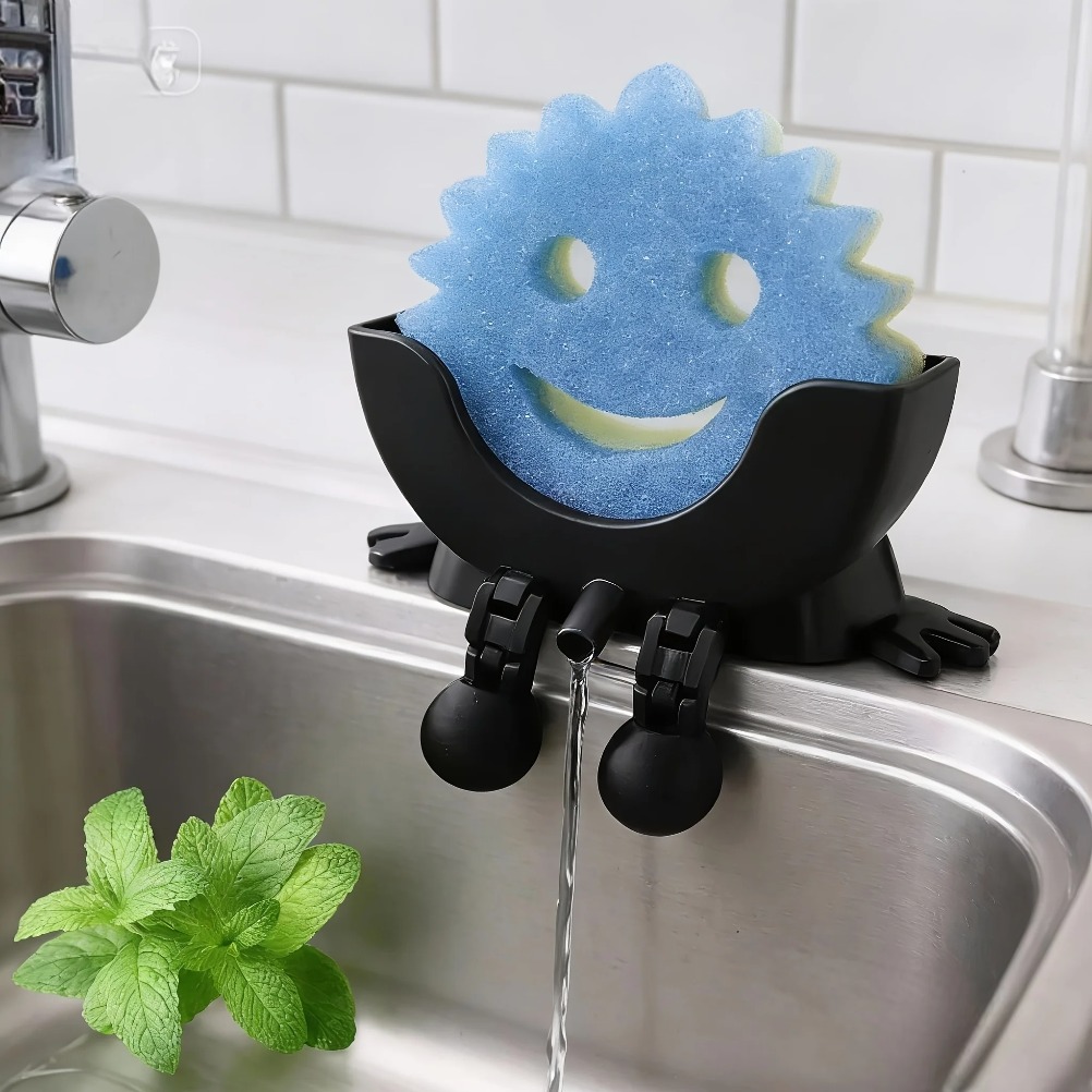 Drainable Soap & Sponge Holder - Home Bathroom Organizer ulasan dan harga