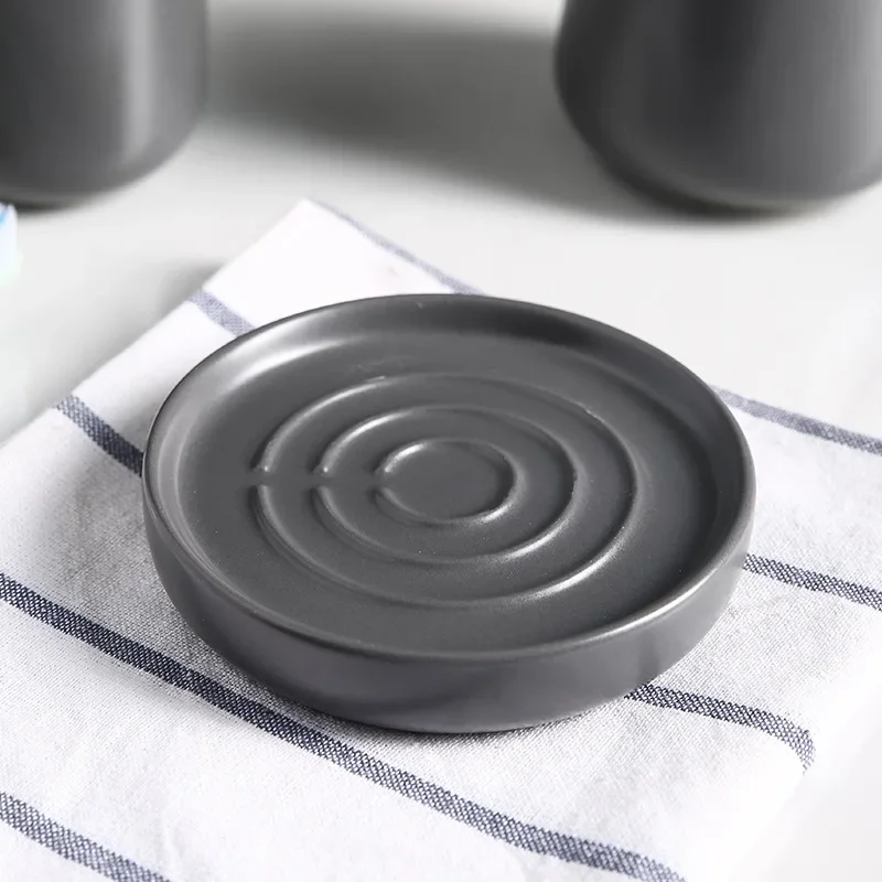 Dark grey Ceramic Bath Lotion  - Zara Home Bathroom Set ulasan dan harga