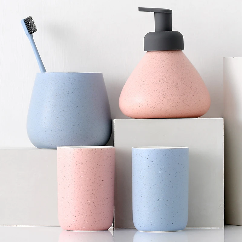 Nordic Ceramics Bathroom Suppl - Zara Home Bathroom Set ulasan dan harga