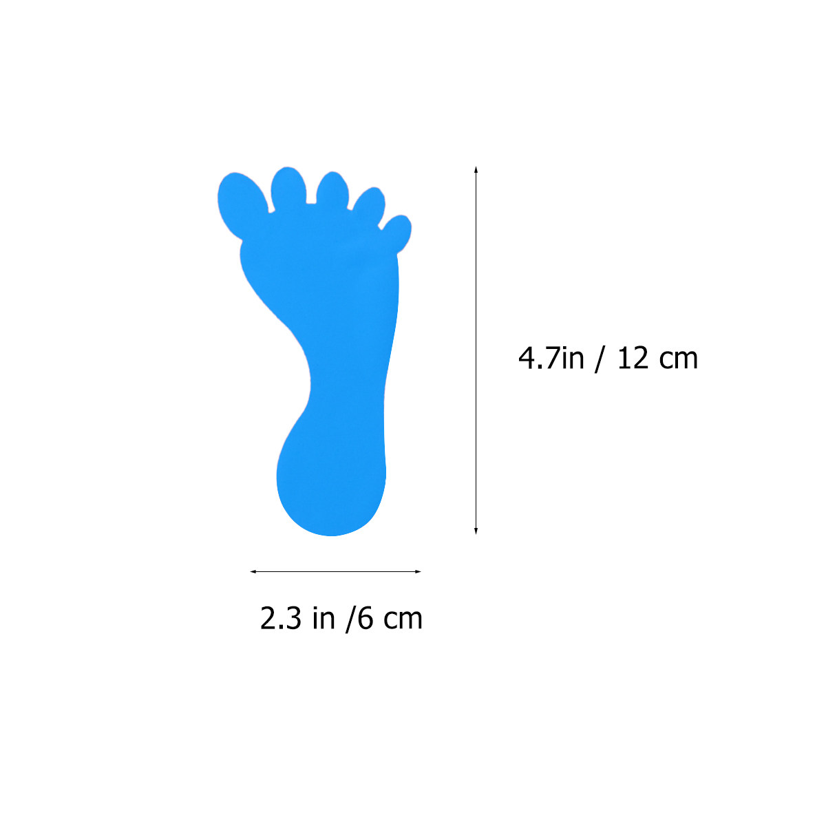 20 Pairs Footprint Floor Stick - Home Bathroom Accessories ulasan dan harga