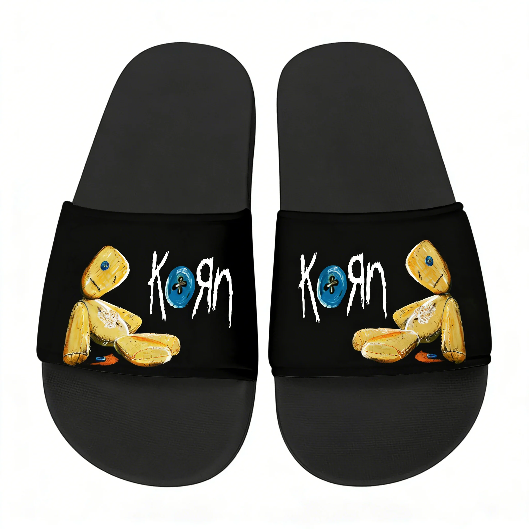 Korn Rock Band Slippers Home W - Home Outside Bathroom ulasan dan harga