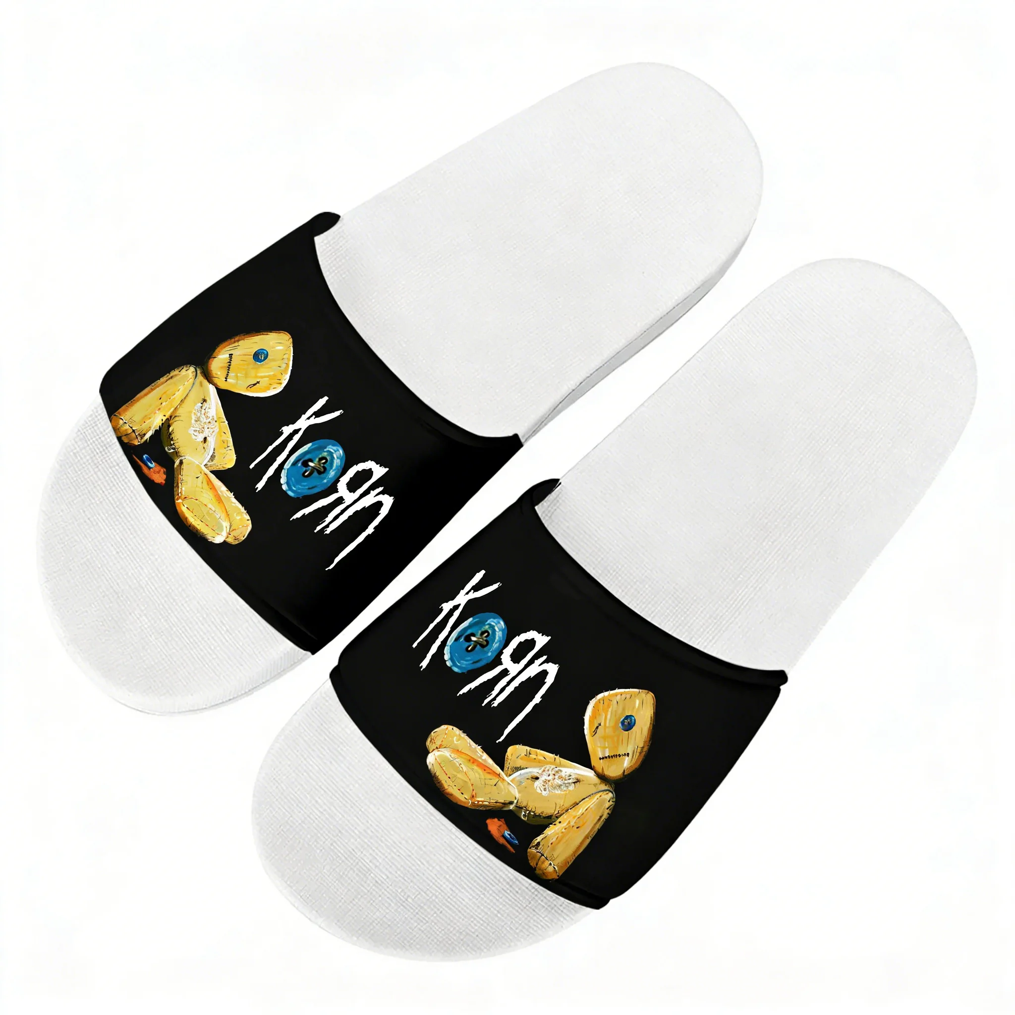 Korn Rock Band Slippers Home W - Home Outside Bathroom ulasan dan harga