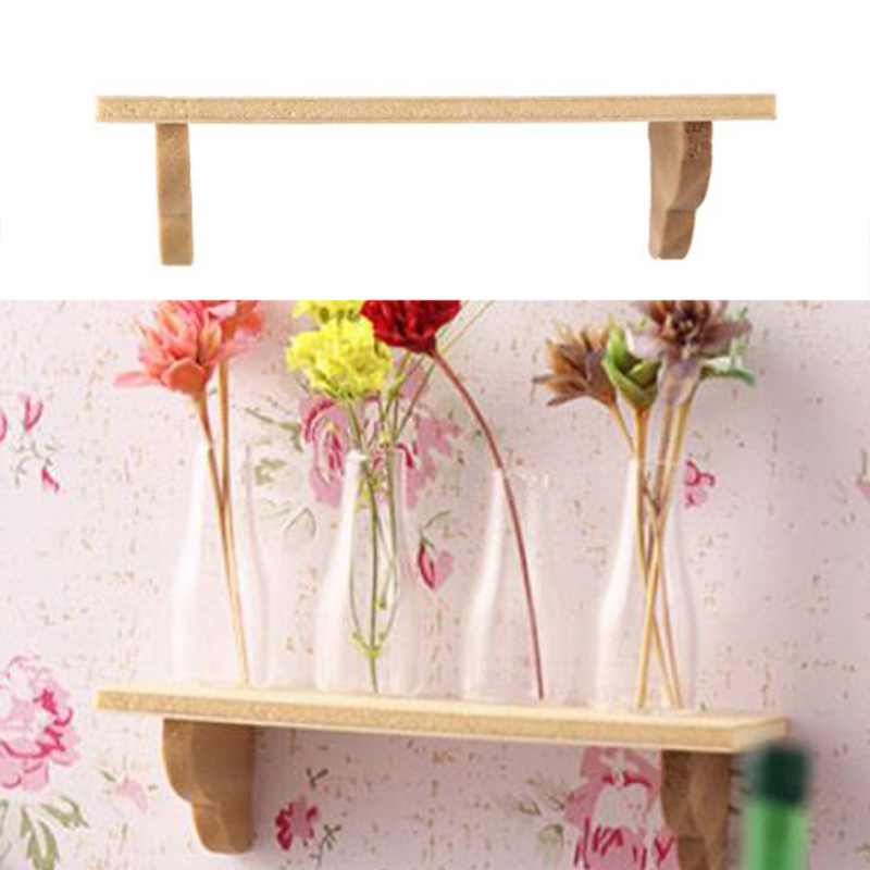 1pcs 1:12 Dollhouse Wood Wall  - Home Bathroom Accessories ulasan dan harga