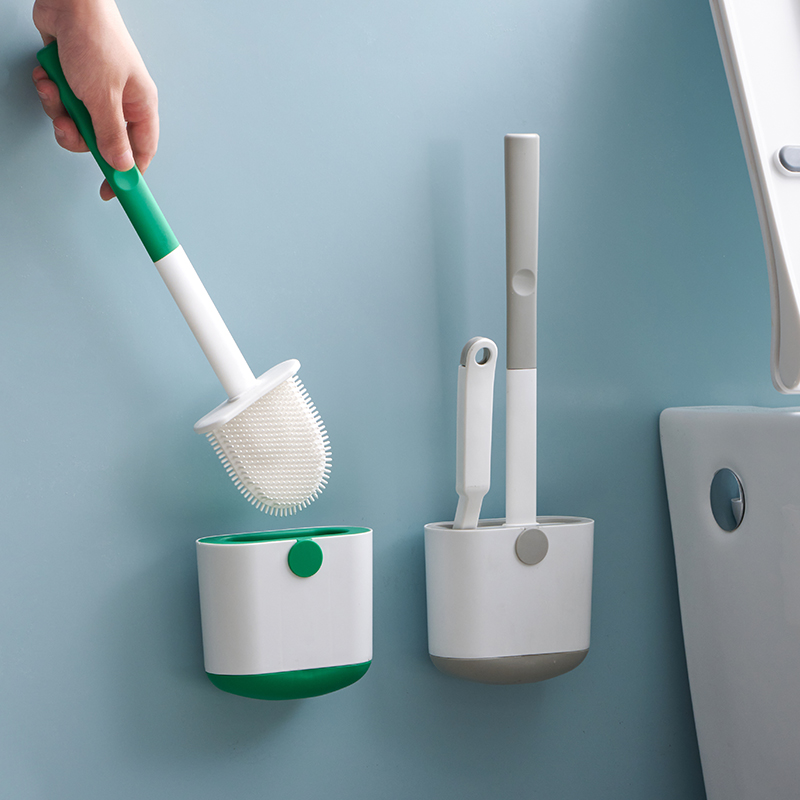 WIKHOSTAR Toilet Brush Set Wal - Toilet Brush Holder ulasan dan harga