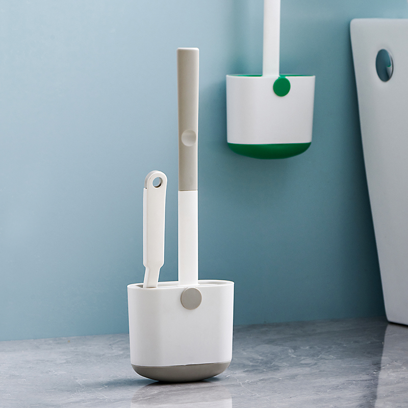 WIKHOSTAR Toilet Brush Set Wal - Toilet Brush Holder ulasan dan harga