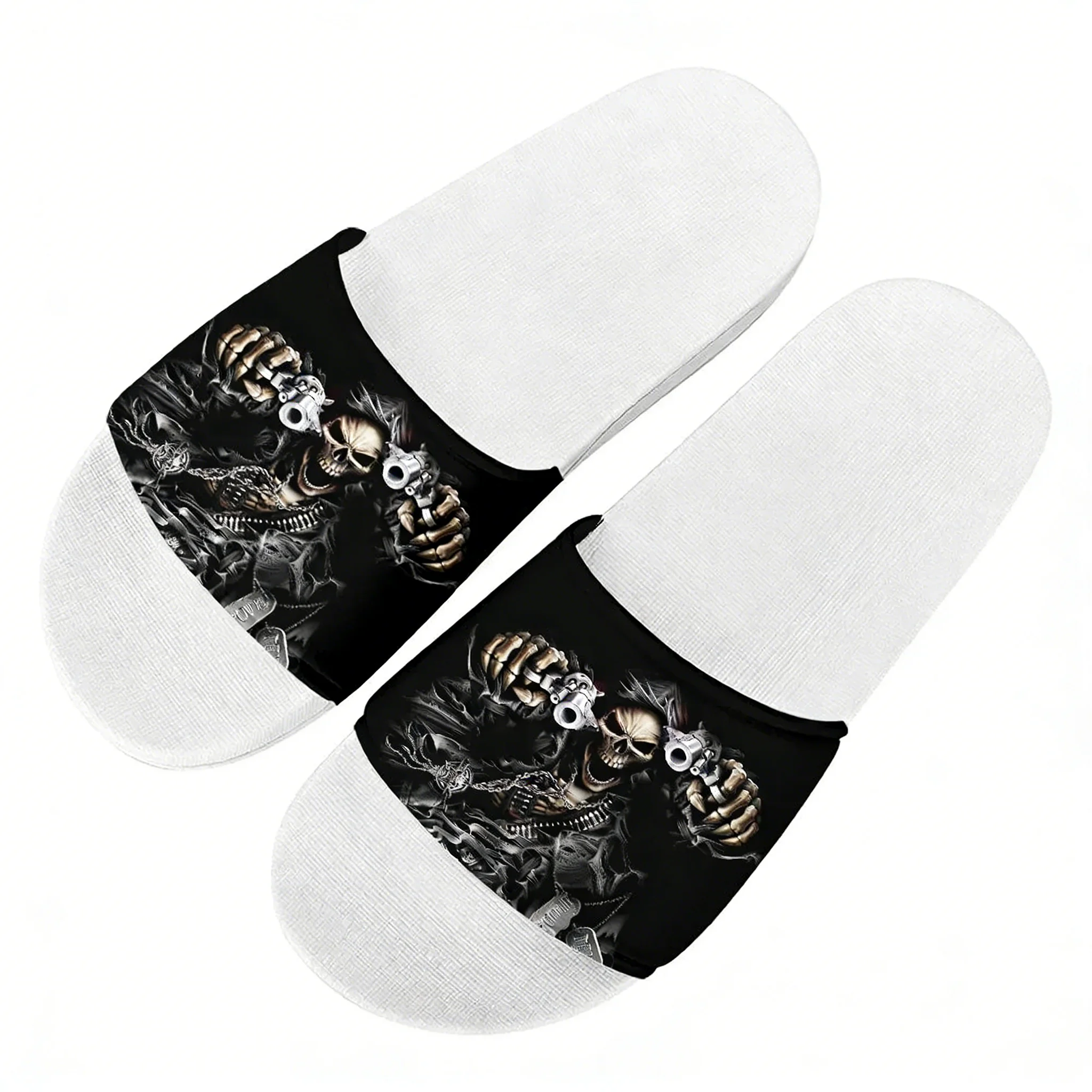 Crazy Skeleton Slippers Home W - Home Outside Bathroom ulasan dan harga
