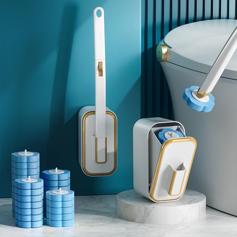 Wall Mounted Toilet Brush Set  - Toilet Brush Holder ulasan dan harga