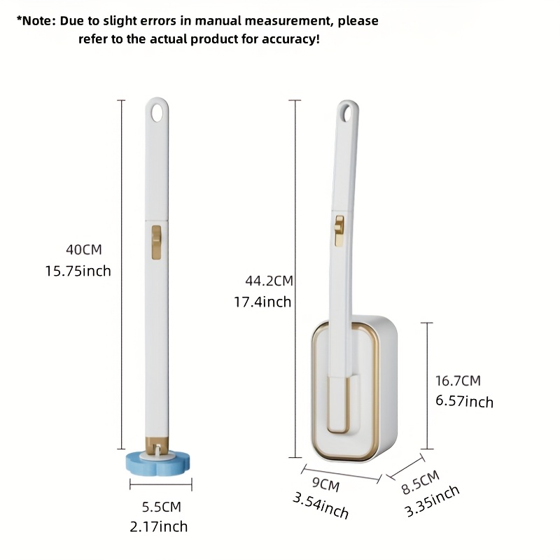 Wall Mounted Toilet Brush Set  - Toilet Brush Holder ulasan dan harga