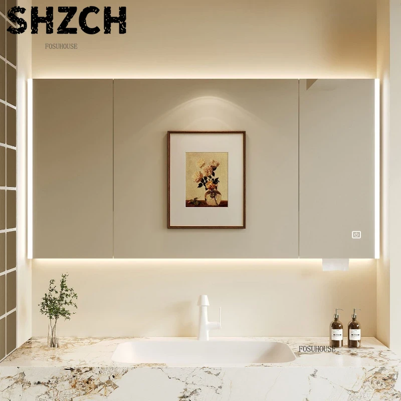 Modern Thickened Bathroom Mirr - Home Bathroom Vanity ulasan dan harga