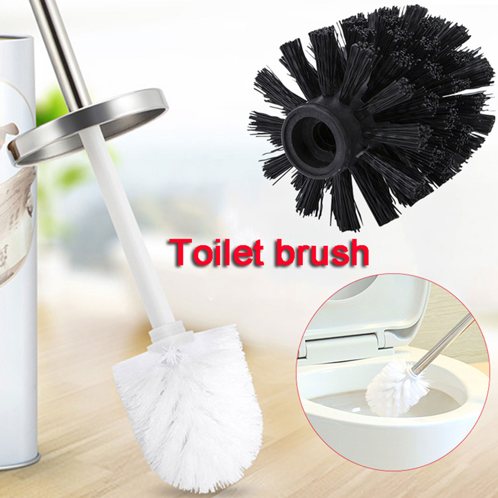 Universal Replacement Toilet B - Toilet Brush Holder ulasan dan harga
