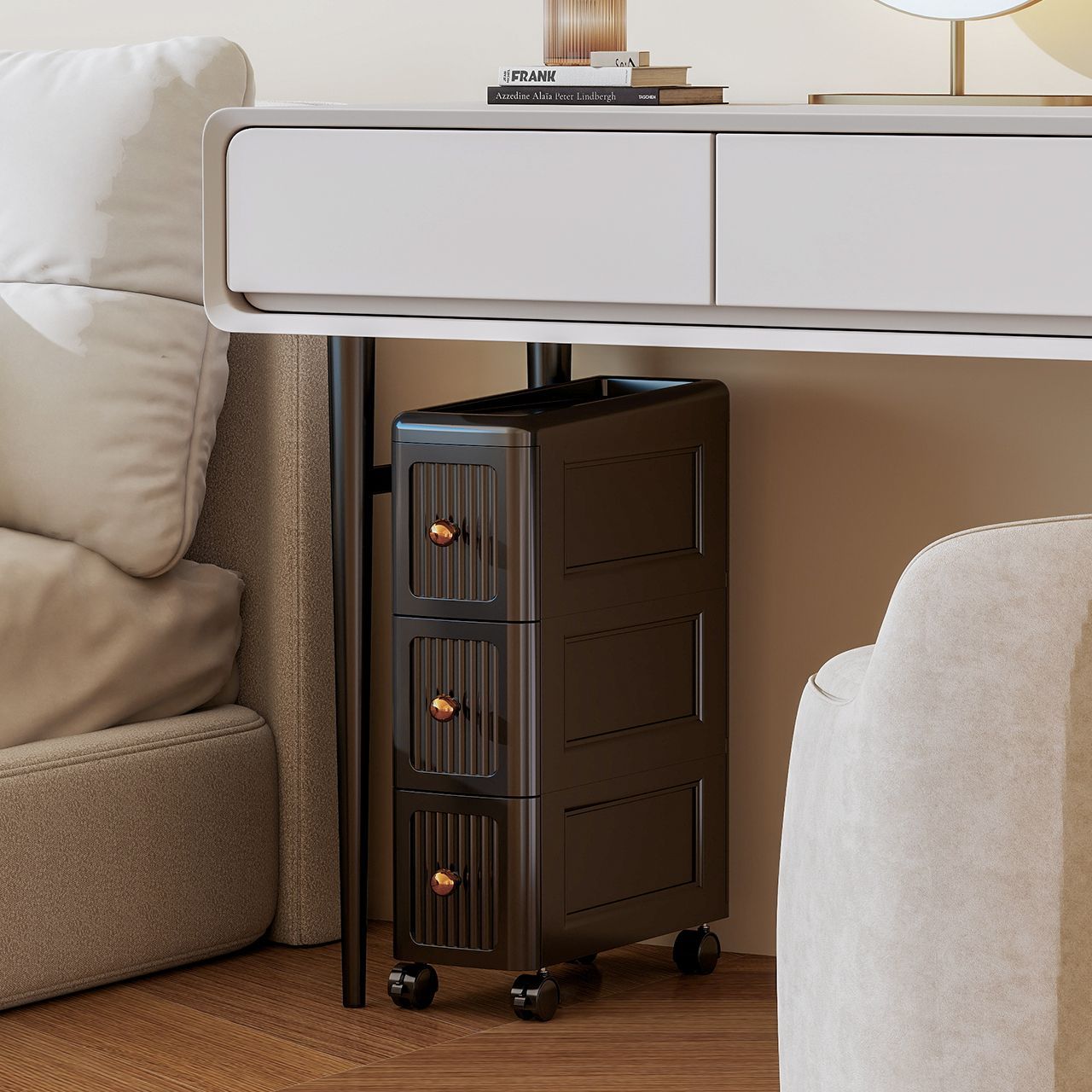 15CM Narrow Gap Drawer Storage - Home Bathroom Organizer ulasan dan harga
