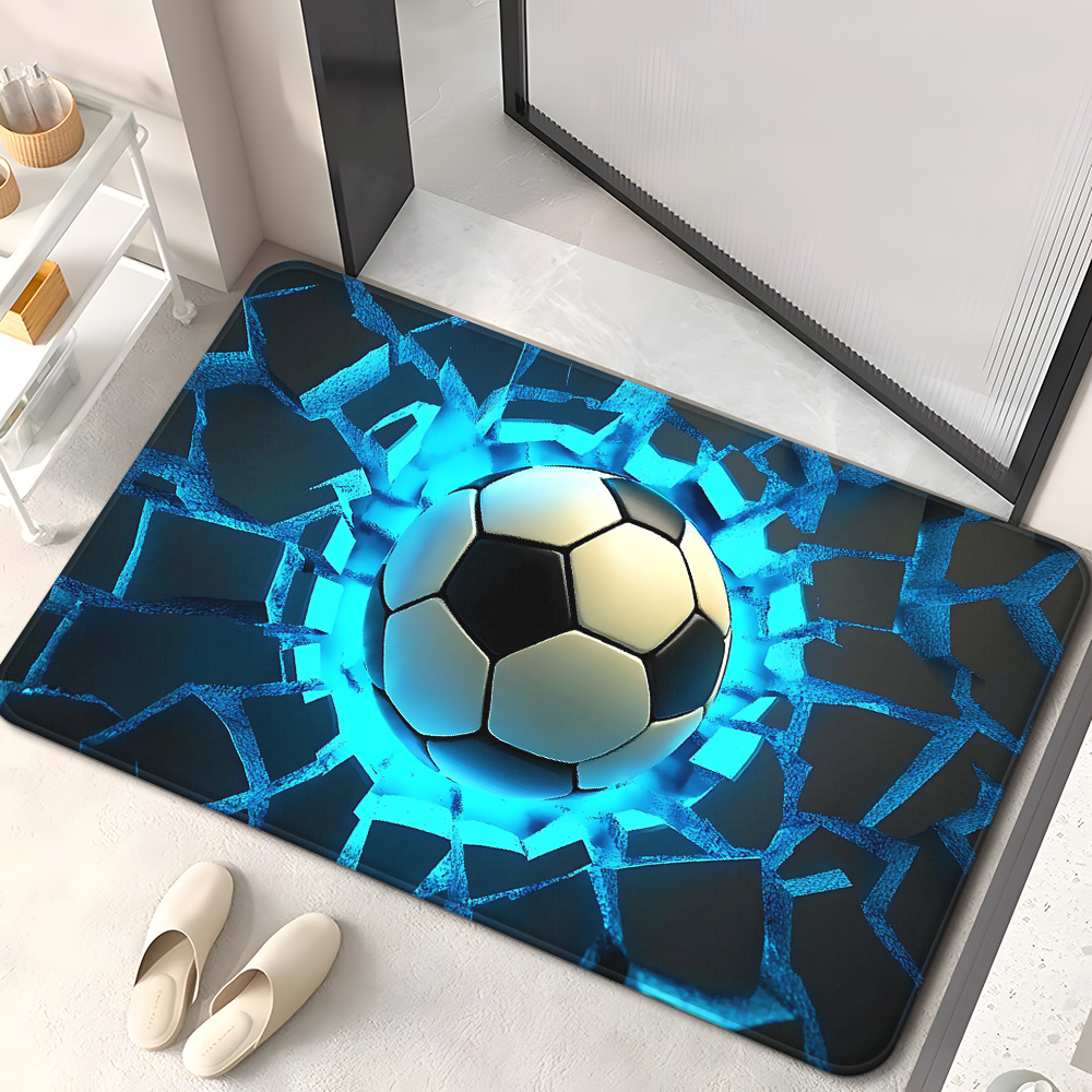 Soccer Ball Breaking Wall Flan - Home Bathroom Break ulasan dan harga
