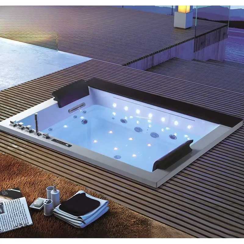 Double Bath Jacuzzi with Digit - Home Bathroom Jacuzzi ulasan dan harga