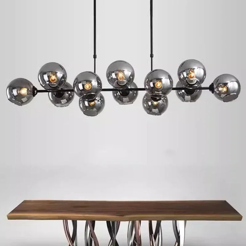 Grey Glass LED Pendant Lights  - Home Of The Year Bathroom ulasan dan harga