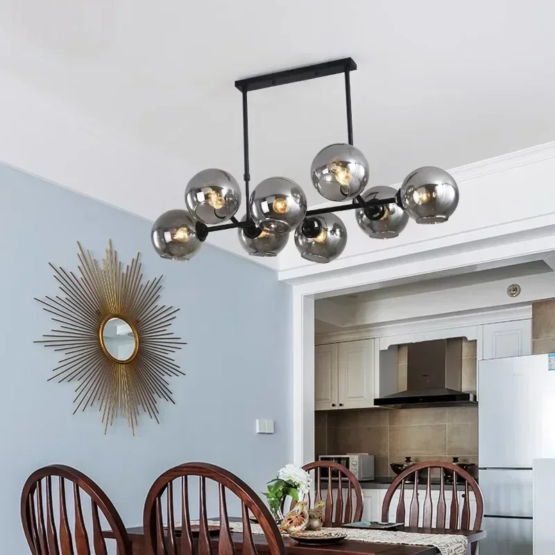 Grey Glass LED Pendant Lights  - Home Of The Year Bathroom ulasan dan harga