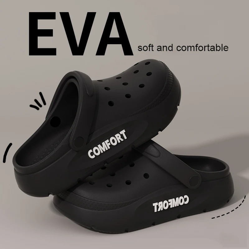 Women's Men's Slippers Summer  - Home Outside Bathroom ulasan dan harga