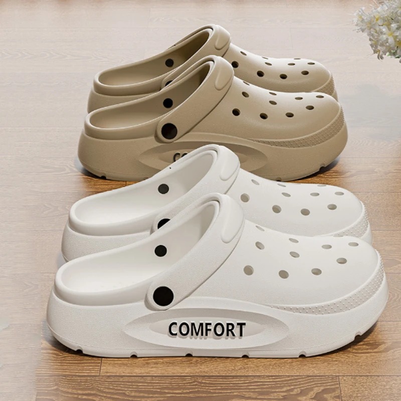 Women's Men's Slippers Summer  - Home Outside Bathroom ulasan dan harga