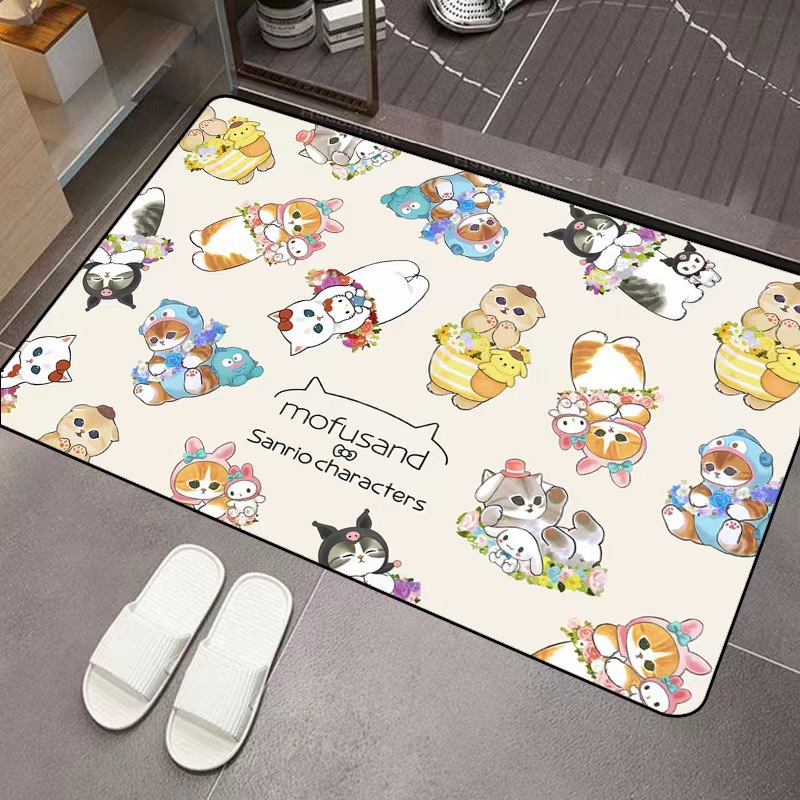 Mofusand Cartoon Diatom Mud Ab - Home Bathroom Model ulasan dan harga