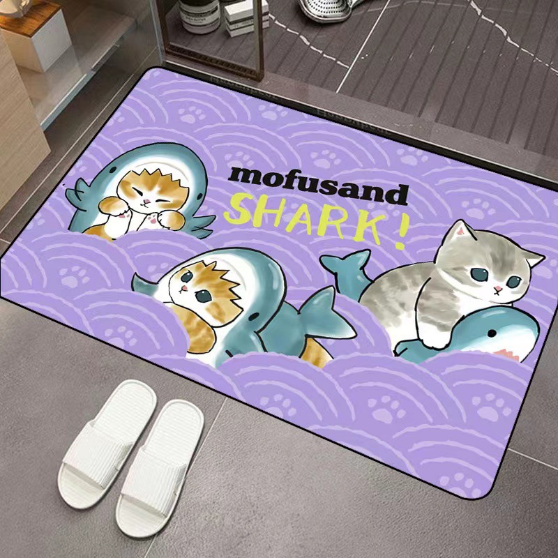 Mofusand Cartoon Diatom Mud Ab - Home Bathroom Model ulasan dan harga