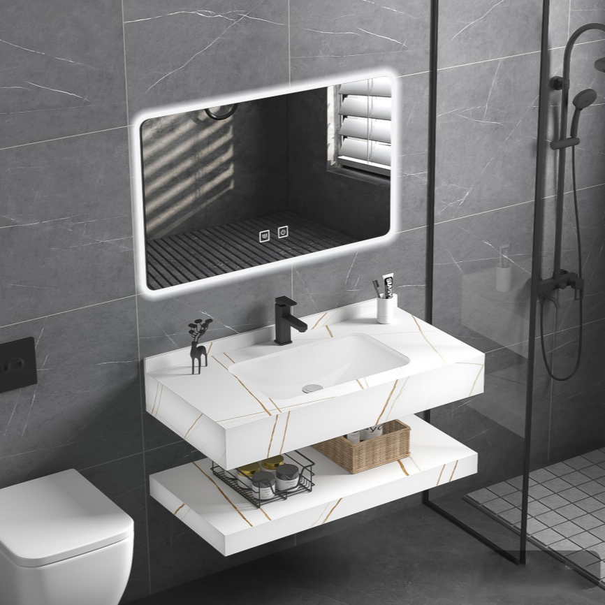 Bathroom CabinetDurable Double - Home Bathroom Vanity ulasan dan harga