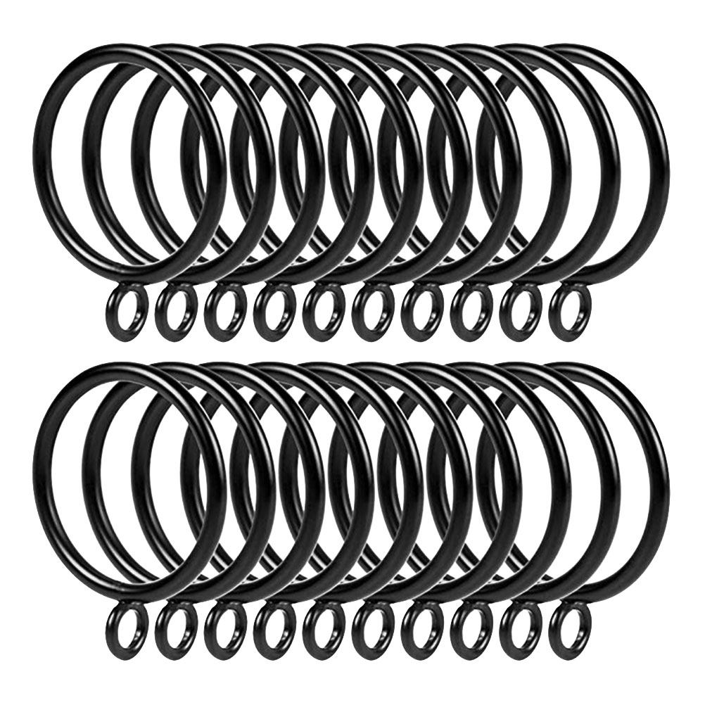 24Pcs White Curtain Rings 38Mm - Home Bathroom Accessories ulasan dan harga