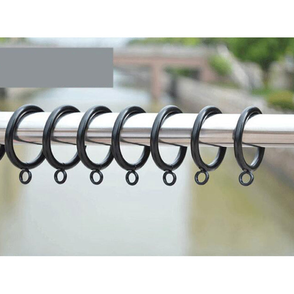 24Pcs White Curtain Rings 38Mm - Home Bathroom Accessories ulasan dan harga