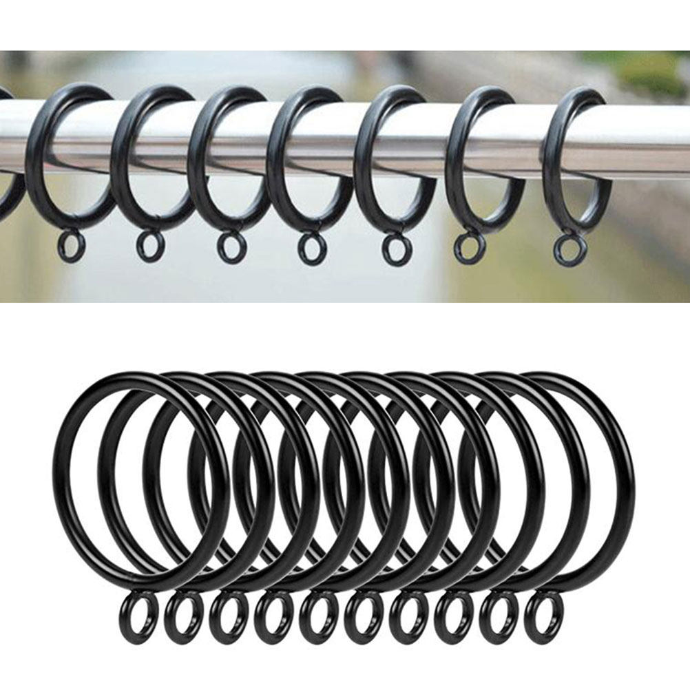 24Pcs White Curtain Rings 38Mm - Home Bathroom Accessories ulasan dan harga