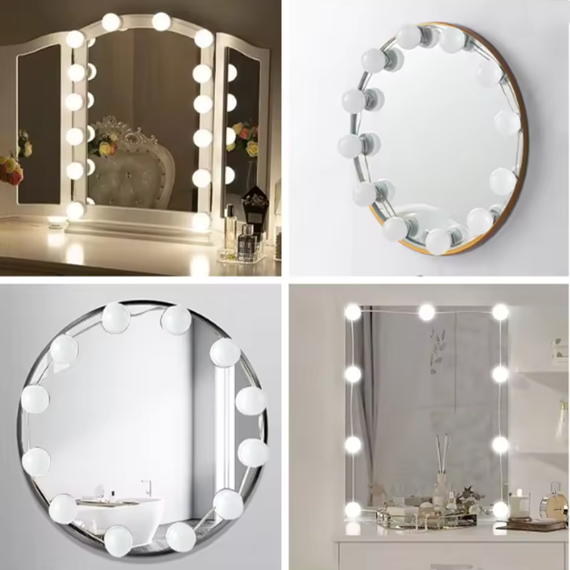 LED Cosmetic Vanity Mirror Lig - Home Bathroom Vanity ulasan dan harga