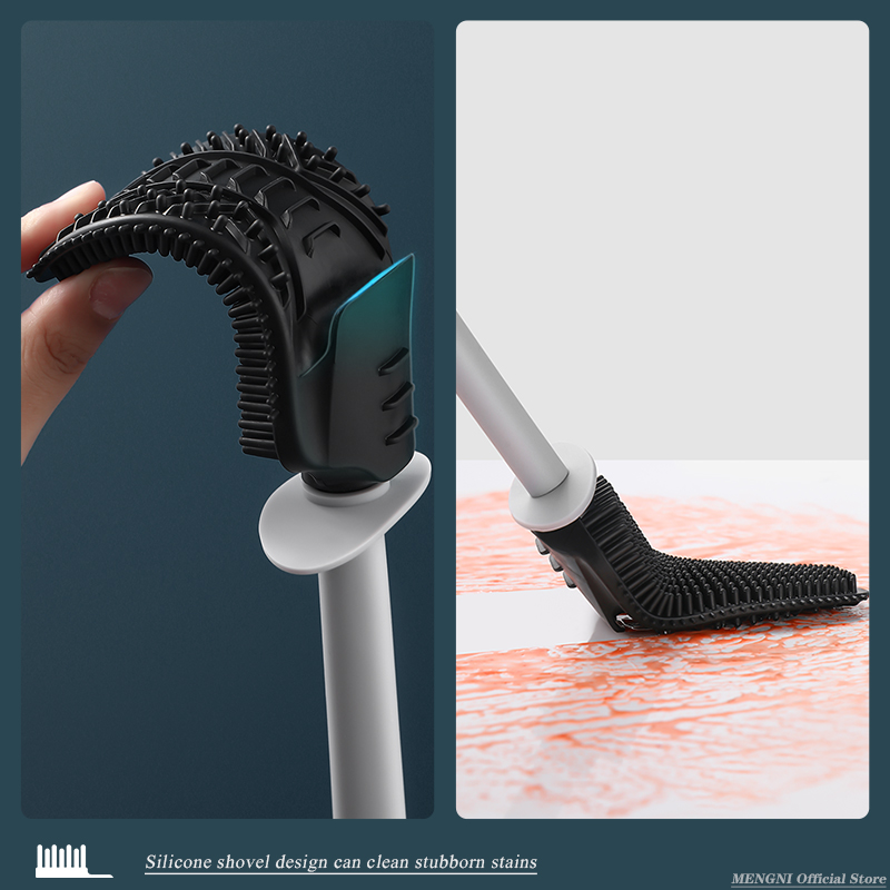 MENGNI-Luxury Toilet Brush Bat - Toilet Brush Holder ulasan dan harga
