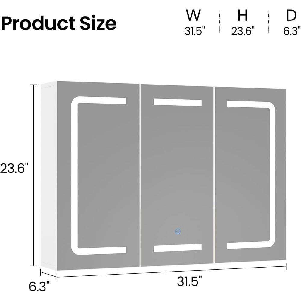 Medicine Cabinet Organizer wit - Home Bathroom Organizer ulasan dan harga