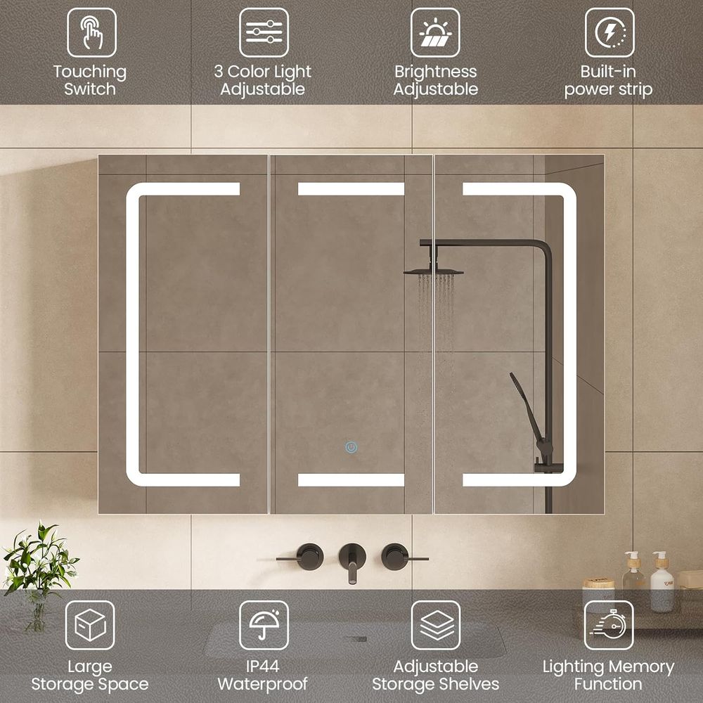 Medicine Cabinet Organizer wit - Home Bathroom Organizer ulasan dan harga