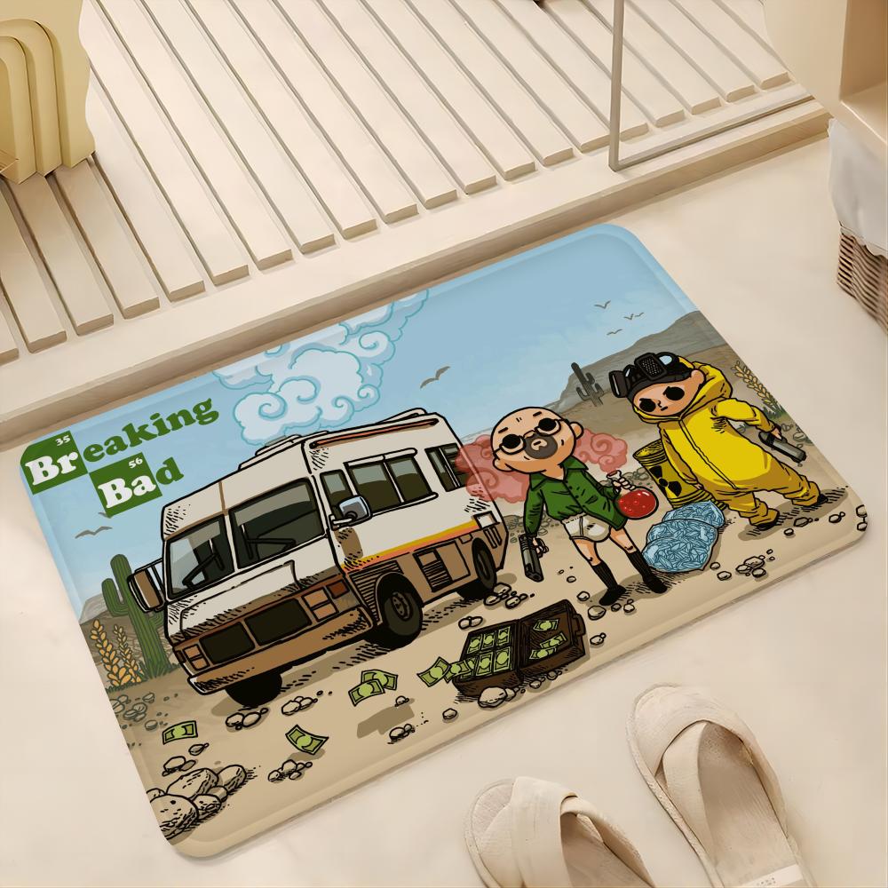 Heisenberg Breaking Bad Floor  - Home Bathroom Break ulasan dan harga